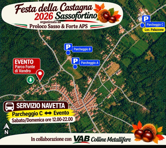 Mappa dei parcheggi